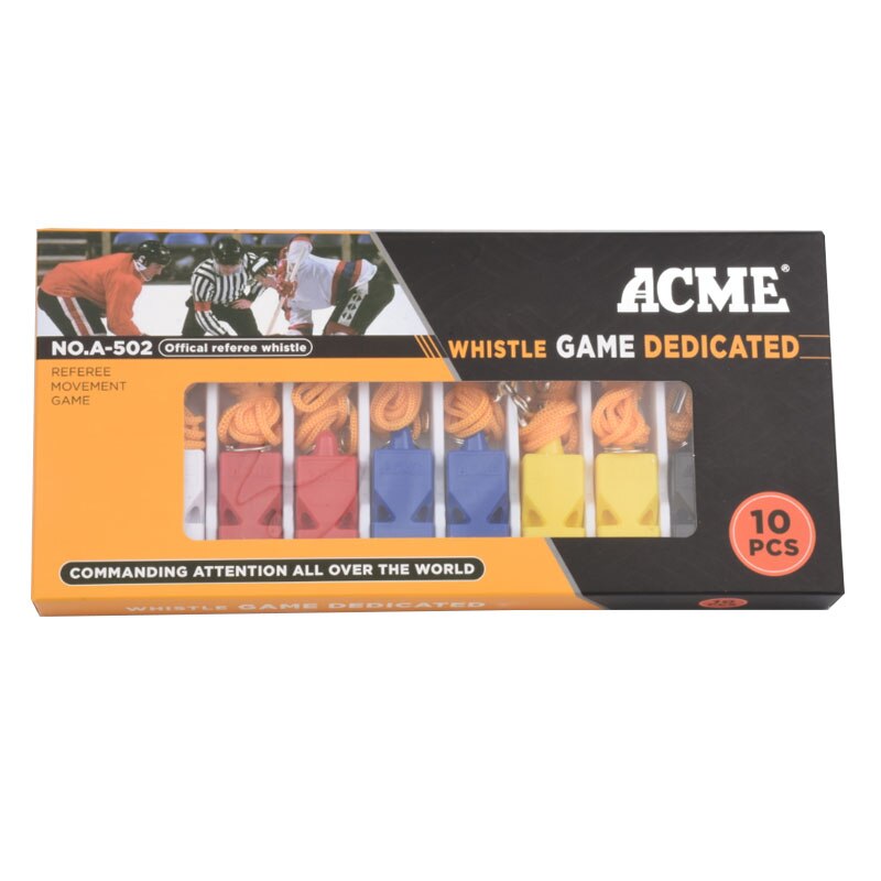 ACME Football Referee Whistles Police Soccer Basketball Volleyball Rugby Survival Hiking Sports Whistle Equipment