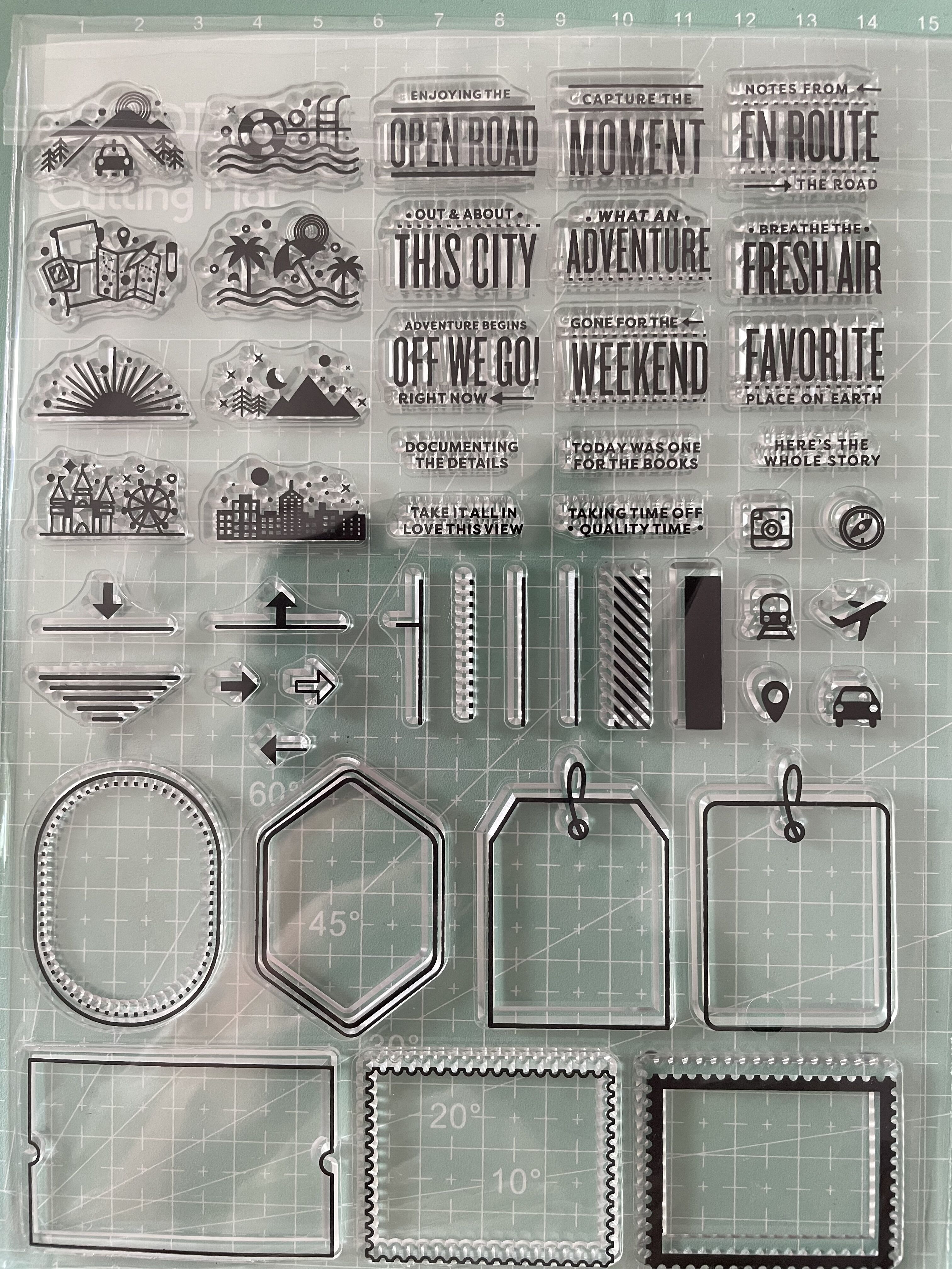 Enlish / Clear Siliconen Stempel/Zegel Voor Diy Scrapbooking/Fotoalbum Decoratieve Duidelijke Stempel A272