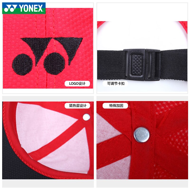 Yonex yy badminton sun hat W341 men's and women's caps