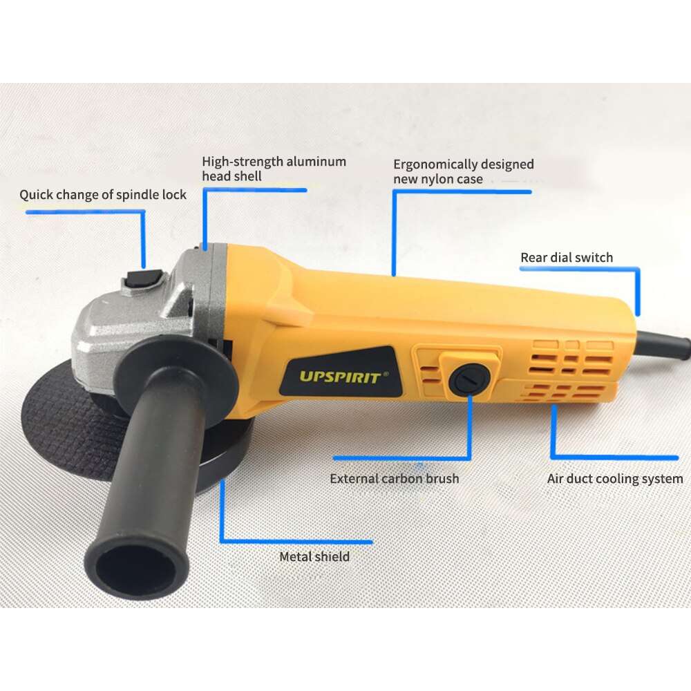 Electric tool angle grinder household 100 grinder multi-function hand grinder cutting machine industrial grade