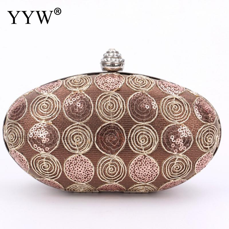 Embroidery Hard-Surface Clutch Bag Famous Brand Handbags Female Vintage Mini Clutches Purse Wallets Night Bags Shoulder Bags