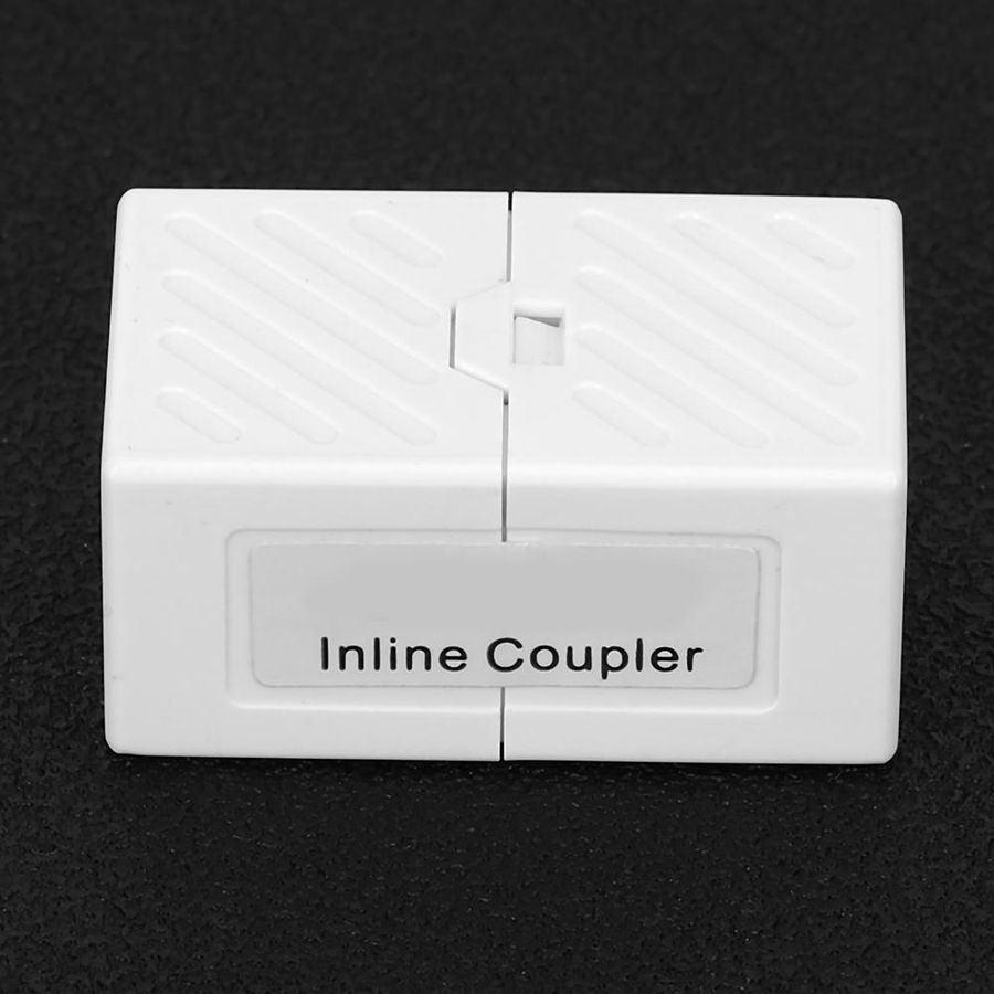 2Pcs Network Cable Information Module RJ45 Straight-Through Single-Port Network Module CAT5E Wiring Accessories