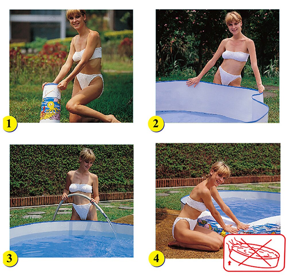 Outdoor Round Children Water Play Swimming Pool Summer Baby Kids Plastic Bathtub