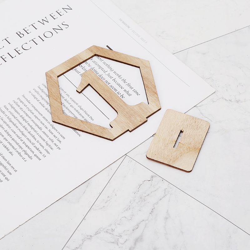 Ensemble de chiffres de Table en bois, 10 pièces, 1-10 chiffres avec Base, de décoration pour fête d'anniversaire et de mariage