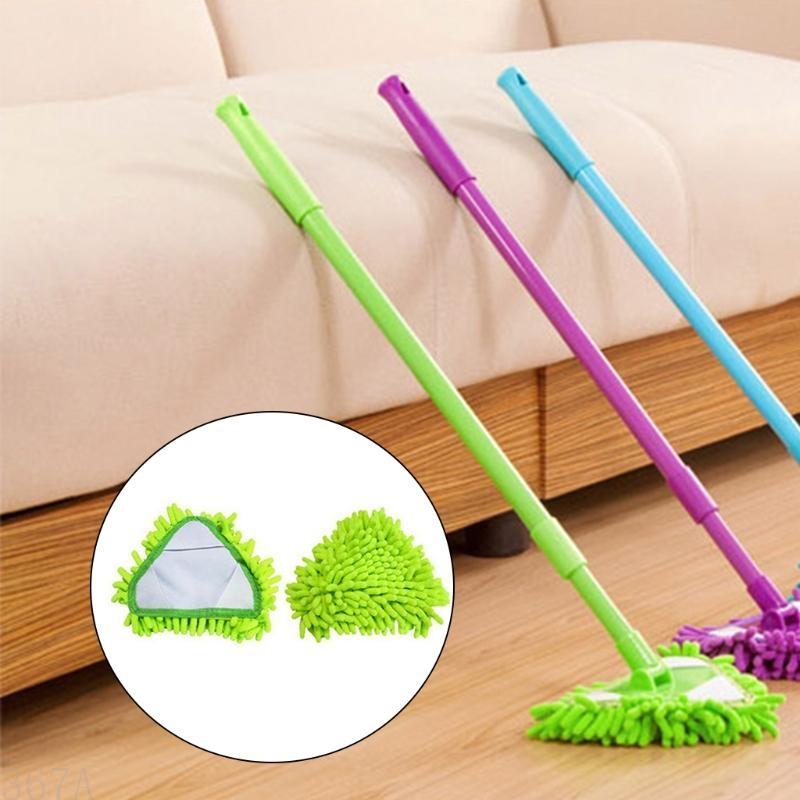 367a driehoekige dweil voor hoofddwop vervangende koppen eenvoudige reiniging groene kleur voor mops