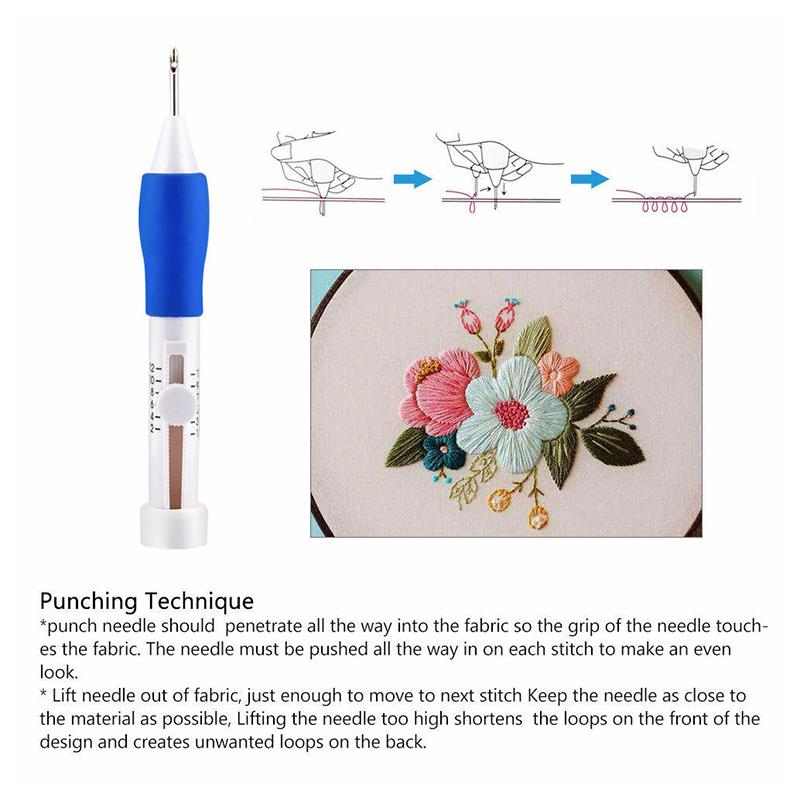 Magic Needle Knitting Tool Women Embroidery Pen Embroidery Needle Home Knitting Tool Fancy