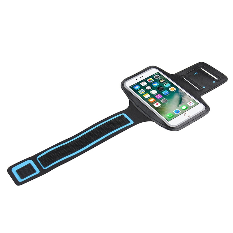 10x telefon armbånd til xiaomi redmi 10x 4g 6.53 "gym taske løbearm bånd udendørs bælte cover sport vandtæt etui