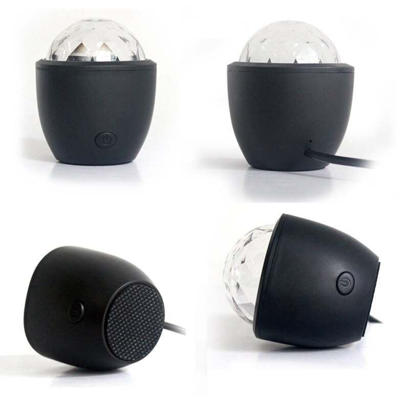 USB C Hub 13-In-1 Type C Hub with Ethernet 4K & USB Crystal Magic Ball Flash DJ Lights Disco Ball