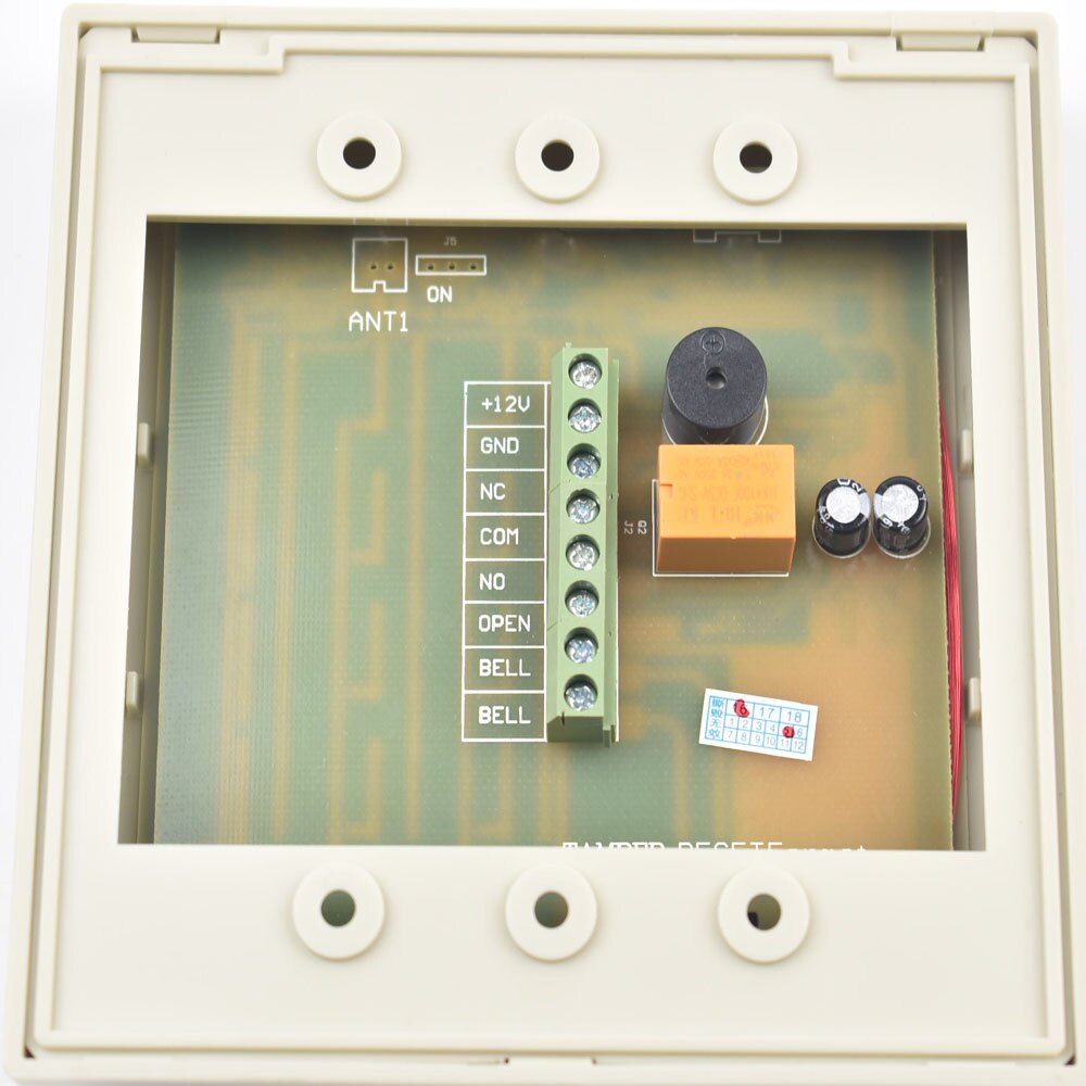 Sistema de Control de Acceso RFID, dispositivo de seguridad, 125Khz, RFID, cerradura de puerta de entrada de proximidad, 1000, lector de tarjetas de usuario, sistema de bloqueo de puerta