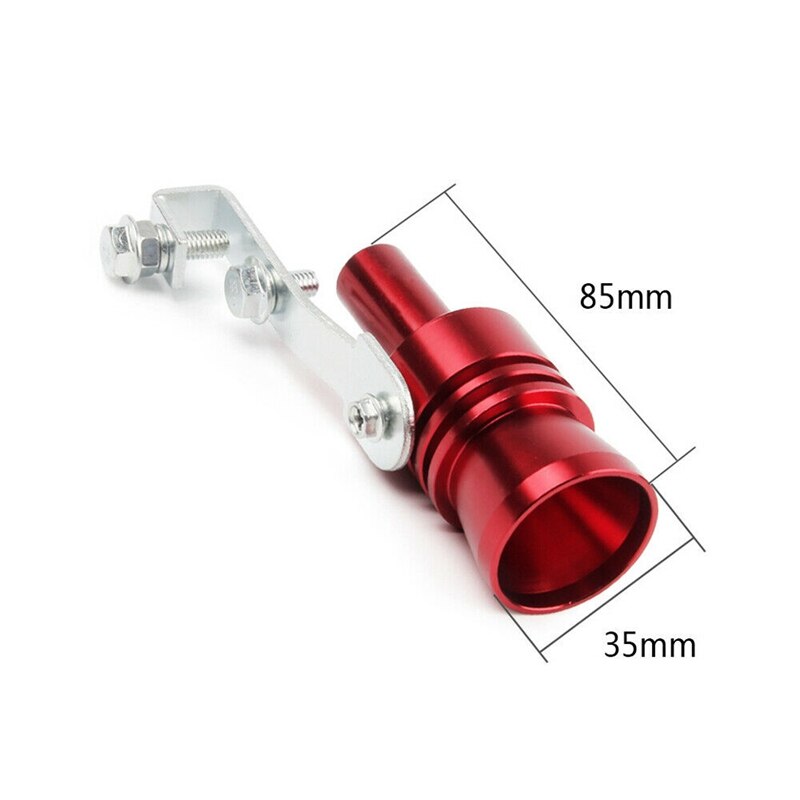 Universele Auto Blow Off Valve Noise Turbo Sound Whistle Simulator Uitlaat Tip Auto Accessoires
