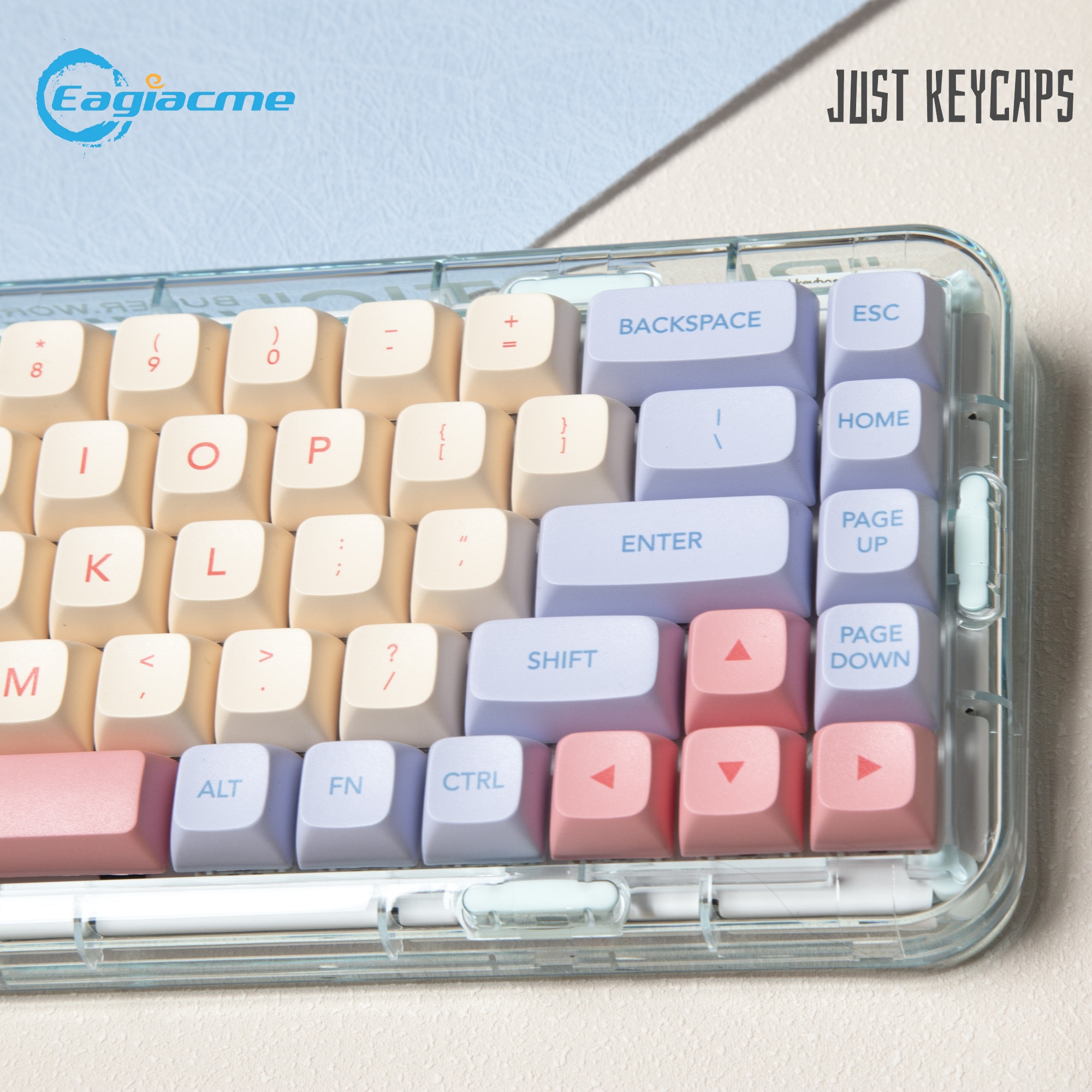 132 Keys XDA Keycaps PBT Dye Sublimation Keycaps Pink Marshmallow Theme For Mechanical Keyboard GMMK Pro TM680 89 XDA Keycap