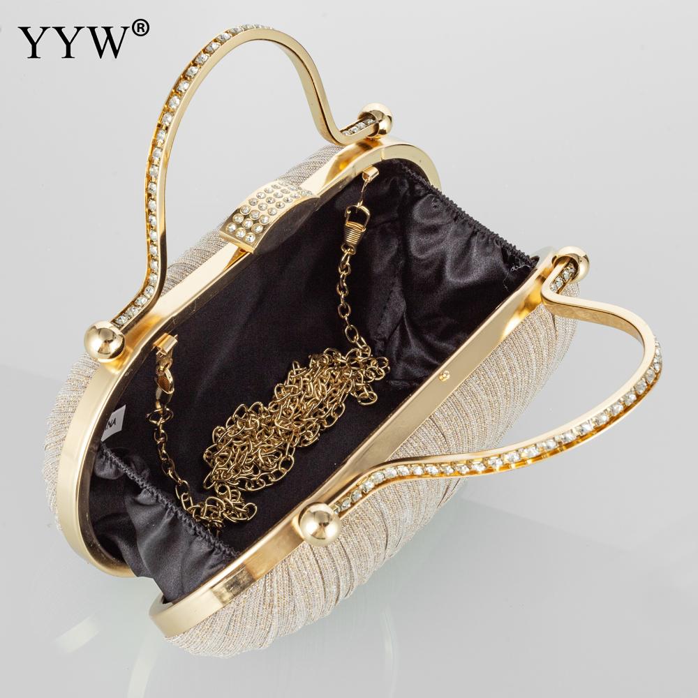 2024 Diamond Top Handle Women Evening Handbag Clutch Bags Glitter Sequins Rhinestone Female Daily Purse for Wedding Prom