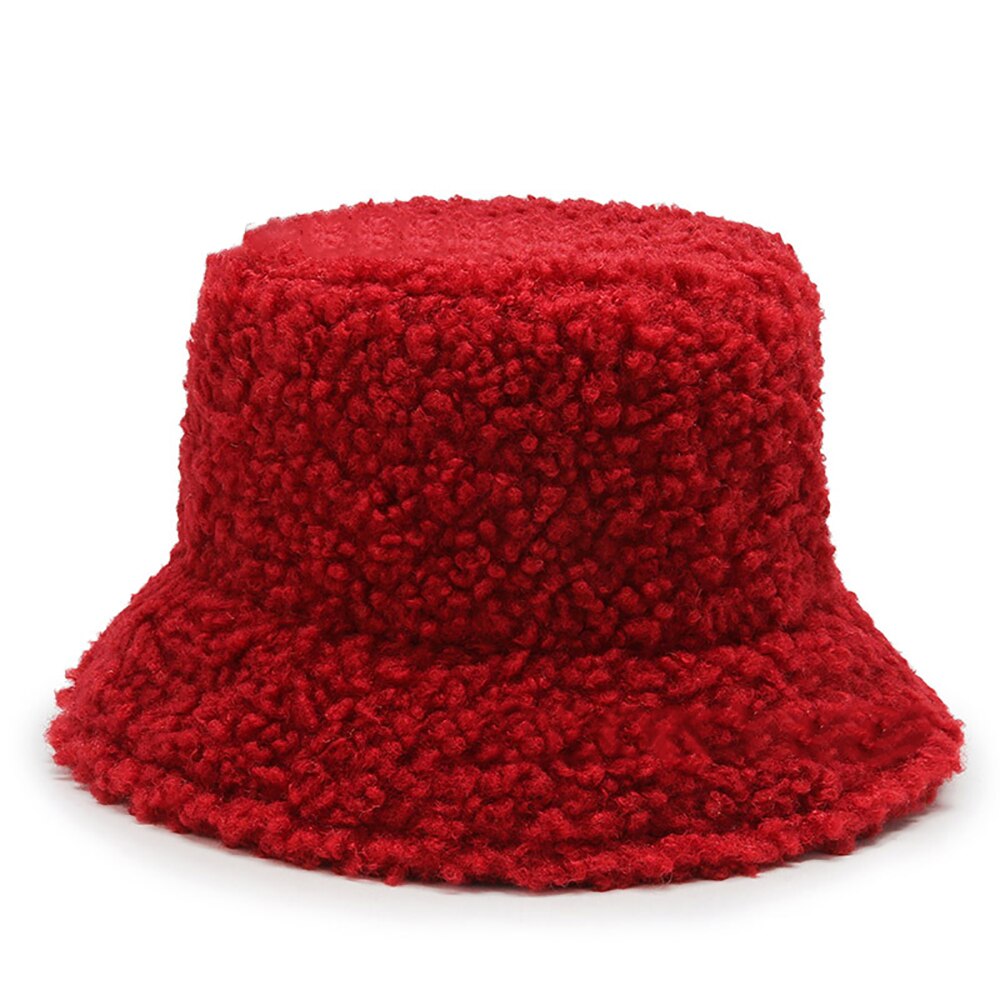 Winter dames hoeden teddy fluweel warme oorbeschermer vissershoed accessoires vintage lam fluwelen pet mooie pluche emmerhoed