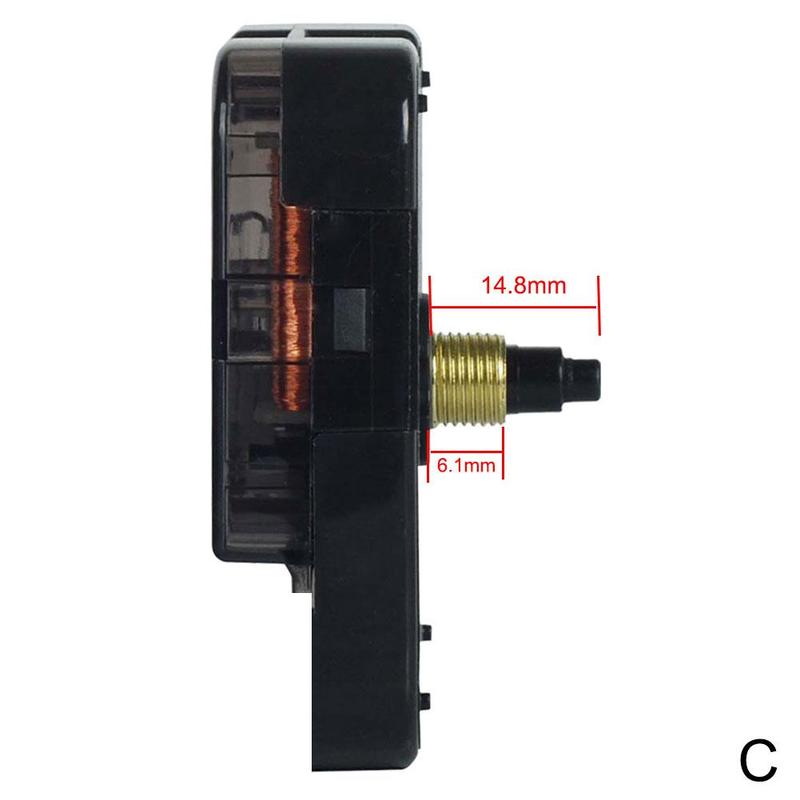 Quartz Wall Clock Movement DIY Wall Clock Replace Shaft Part Accessories Movement Clock Precision B3R7: C