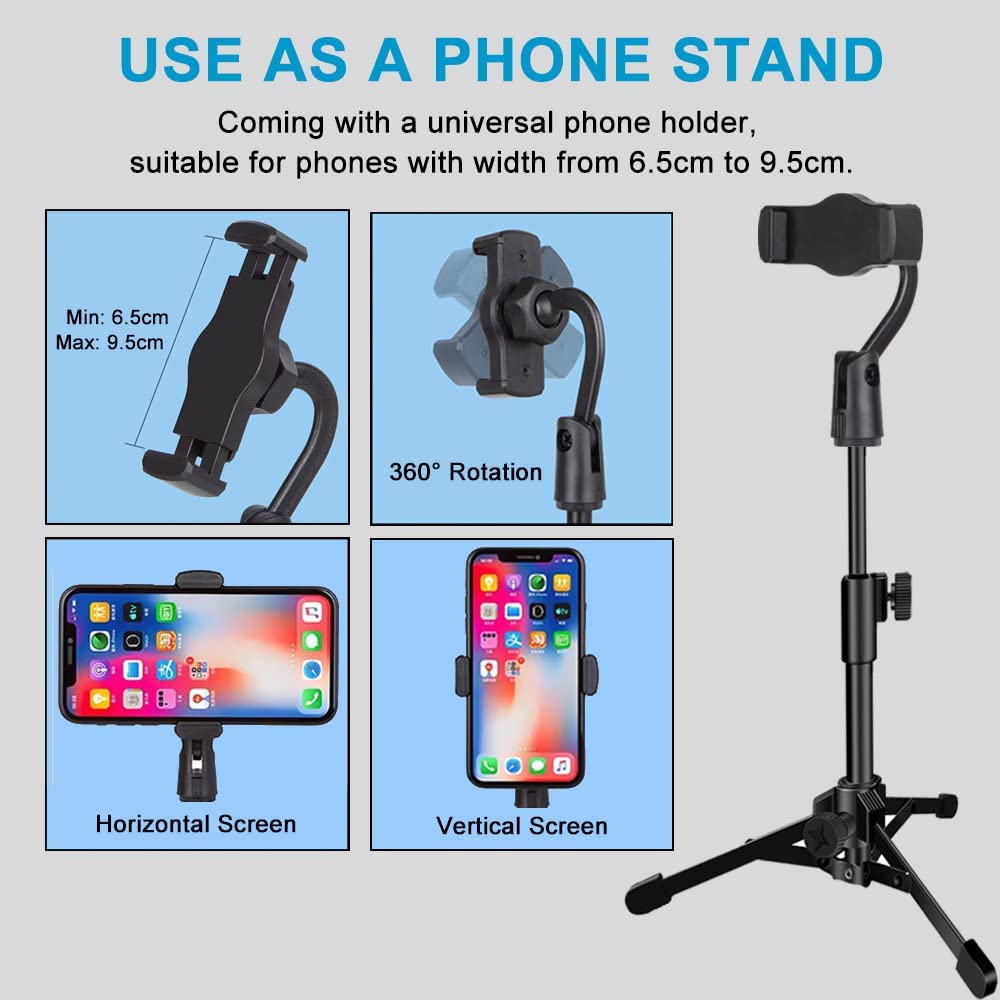 Schreibtisch Mikrofon Stehen Stativ Kleine Desktop Mic stand