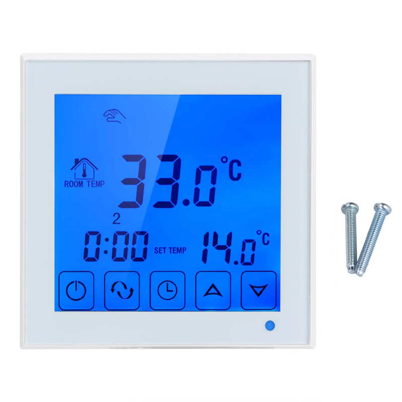 Huishoudelijke Elektrische Vloerverwarming Thermostaat Temperatuurregelaar Thermoregulator 200 ~ 240V