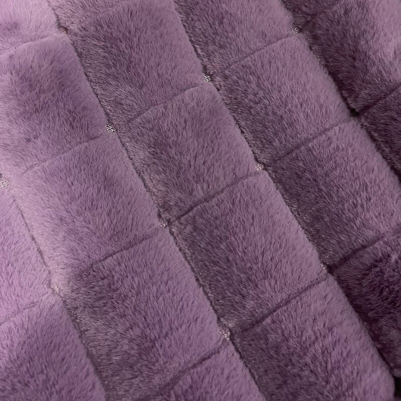 Tissu En Fausse Fourrure 20 × 20 Pouces Tissu En Fourrure Vert