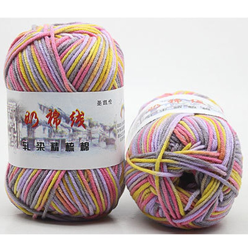 Baby Milk Cotton Yarn Crochet Hat For Knitting Wool Yarn Warm Chunky Yarn Children Hand Knitted Yarn Blanket Sweater: 10