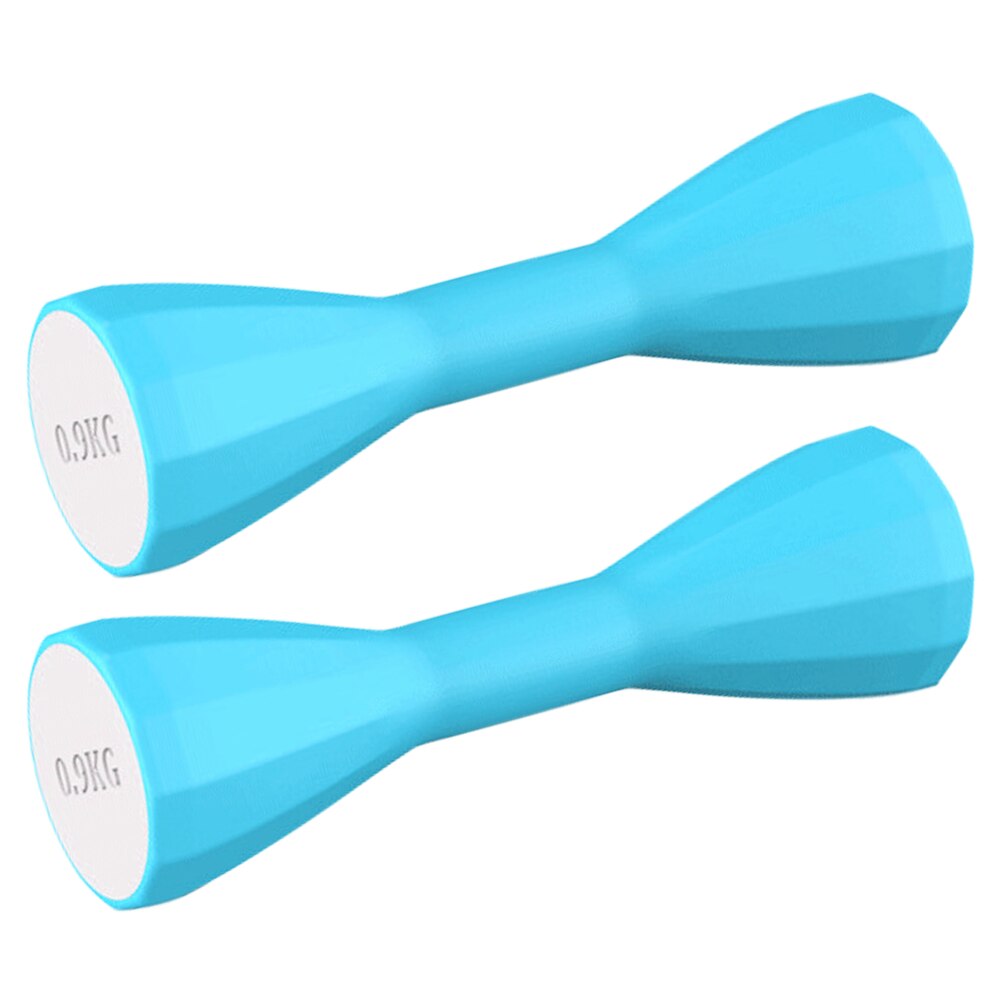 Haltères de Fitness pour hommes et femmes, 1 paire, ensemble de poids, gymnastique à domicile, exercice de force, 2kg/pièce: Blue 0.9kg