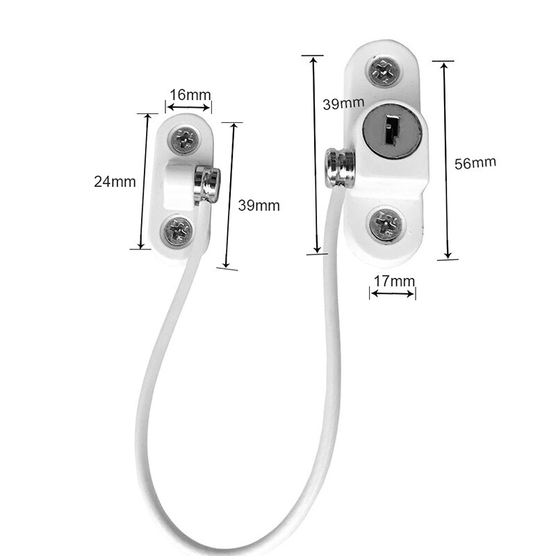 Child Window Restrictor Security Lock Kids Prevent Childern Falling Window Lock Of Home Windows And Doors