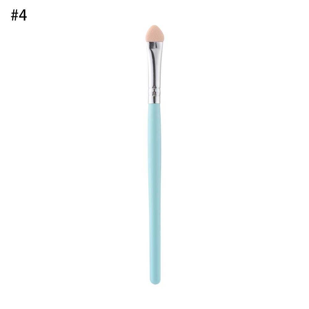 Pinceau à Long manche pour fard à paupières, éponge professionnelle, bâton à sourcils, applicateur de fard à paupières Portable, Eyeliner, outils de maquillage cosmétique, 2 pièces: 04