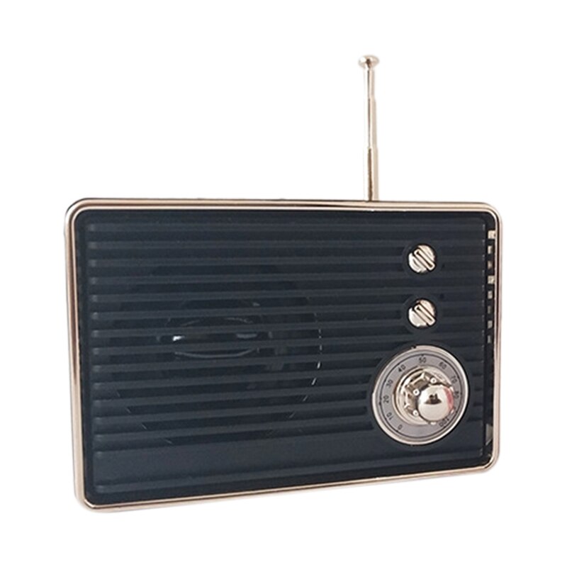 Kleine Tv Mini Retro Bluetooth Speaker Draagbare Mobiele Telefoon Subwoofer Draadloze Creatieve: Default Title