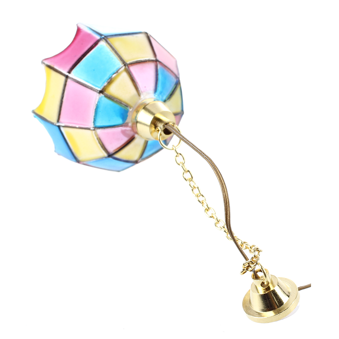 Beste Poppenhuis Miniatuur Mooie Kleur Plafond Lamp Licht Opknoping Lampen