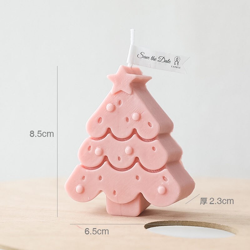 Kerstboom Geurkaars Boom Vorm Kaarsen Voor Kerst Woondecoratie Houden De Lucht Verse Desktop Ambachten U2: D