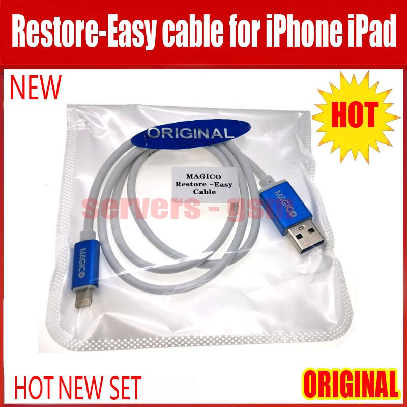 MAGICO Restore-Easy cable for iPhone iPad automatic update, automatic update DFU mode online check serial number