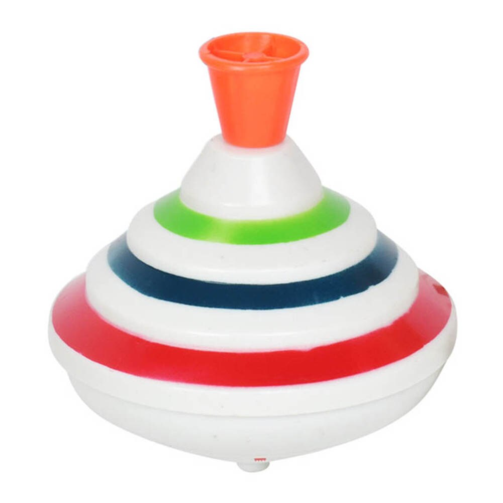 Giroscopio rotatorio clásico para niños, juguete Push-type, luz de Flash musical, giroscopio para niños YH-17