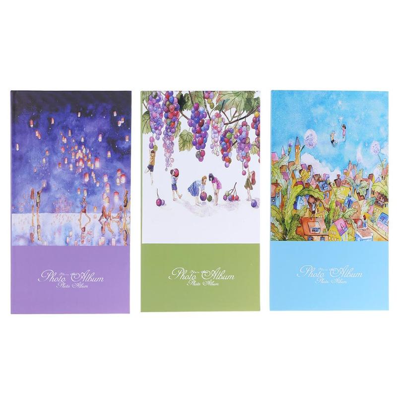Album Photo familial en Type feuille interfeuille, Scrapbook, livre Photo, décoration pour la maison, d'amour et de cœur pour anniversaire, 300 feuilles