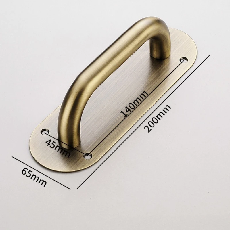 Roestvrij stalen deuren Hardware Handvat Schuifschuur Meubelkast Lade Keukengrepen Trek en duw: MULTI