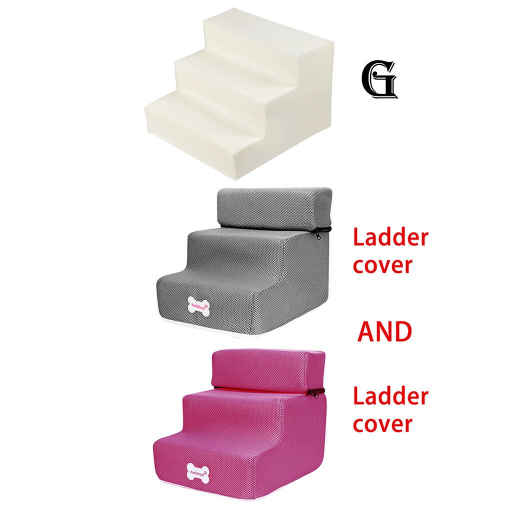 Malla antideslizante para mascotas, cubierta de escalera y escaleras de 3 escalones, combinación de Puerta de Perro, para el hogar,: G