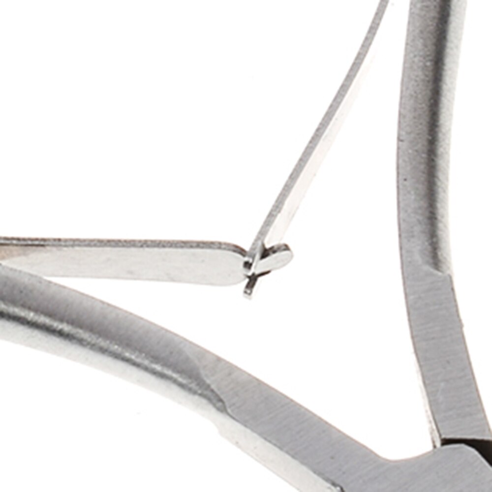 Alicates de acero inoxidable para cutículas, utensilios útiles para manicura y pedicura, 1 unidad