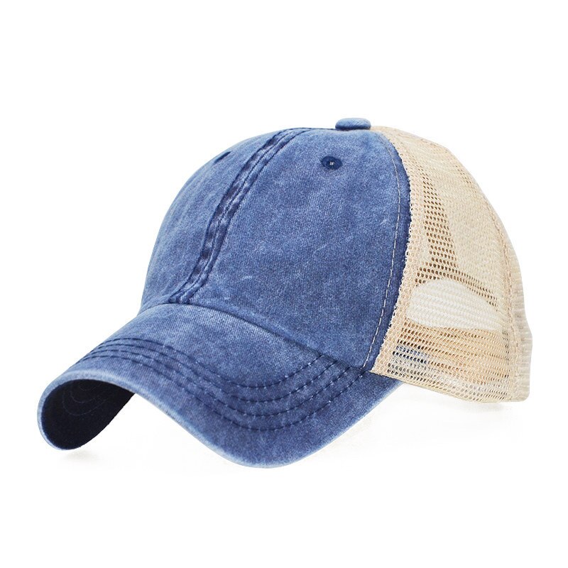 Retro Cotton Solid Color Light Mesh Mesh Cap Ladies Casual Wild Dad Baseball Cap, Men's Hip Hop Skulll Cap: style 6