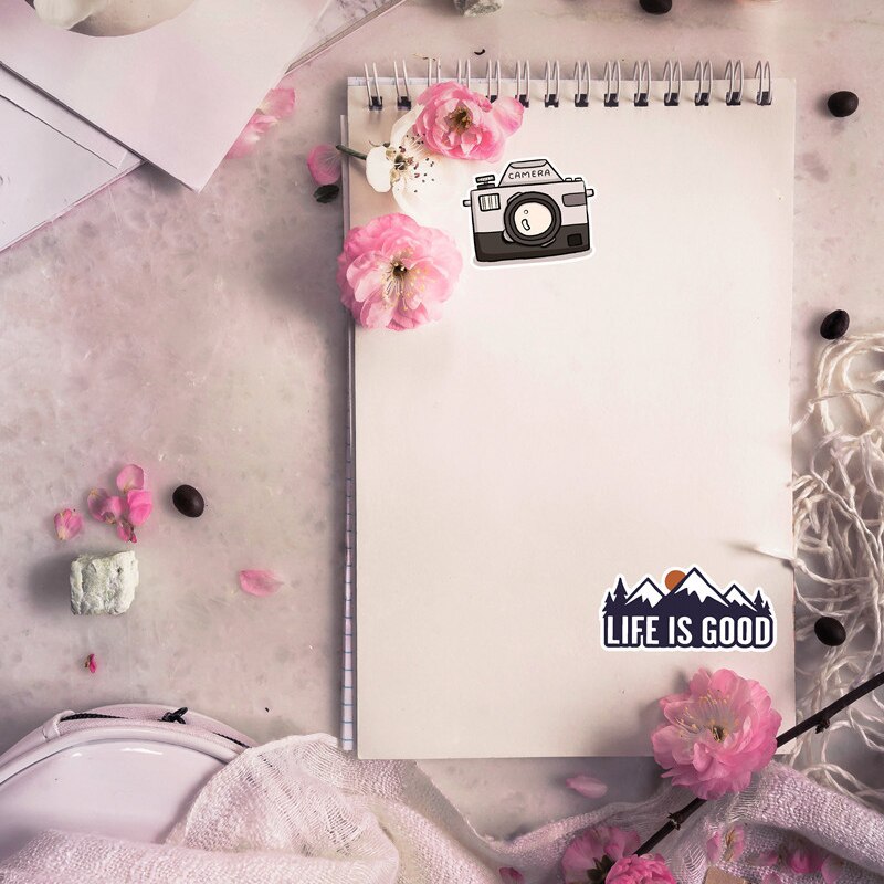 19Pcs Lovely Cartoon Series Waterproof Computer Stickers for Laptop Refrigerator Luggage Decal Stickers For MacBook/HP Notebook