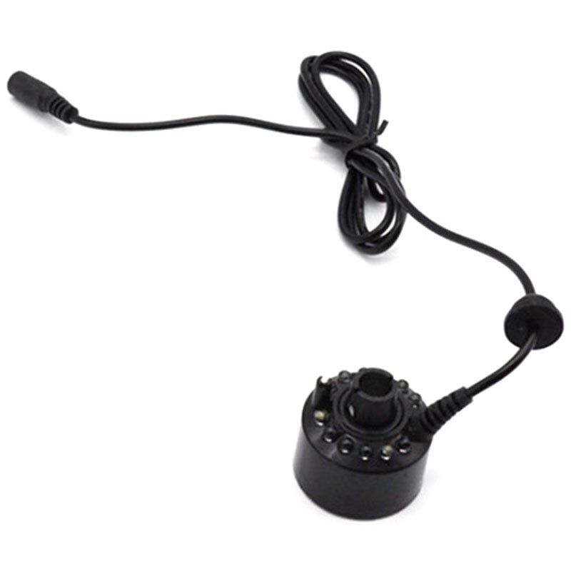12 led  ac 100-240v industriell inkubator luftfuktare nebulisator rökmaskin drickande fontäner damm ultraljud dimma maker eu plug