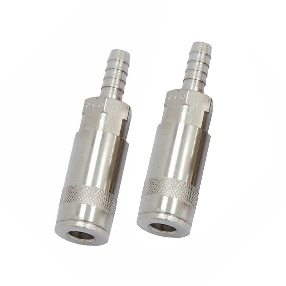 Pneumatic Fitting Air Line Quick Coupler Connector 8mm 1/4 Hose End Barb Coupling Fits PCL Bayonet Connector For Air Compressor