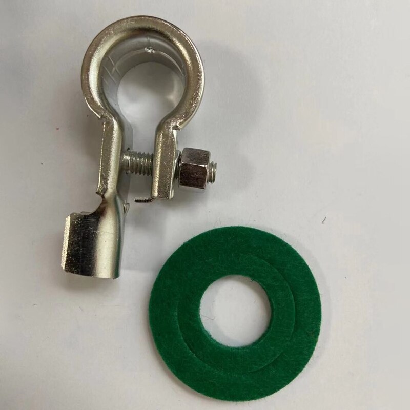 1 Pair Battery Terminals Connectors Clamps Copper Battery Terminal Kit with Battery Corrosion Terminal Protectors 17mm