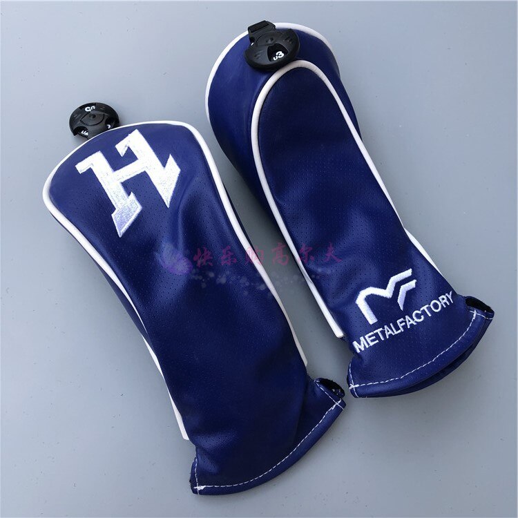 Metalen Fabriek Golf Hoofd Covers Driver Fairway Woods Hybrid 1FH Golfclubs Set Headcovers Kleurrijke Voor Mannen Vrouwen