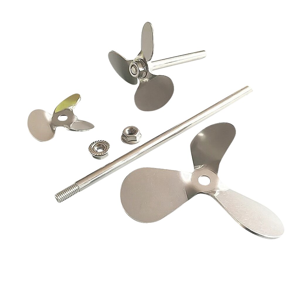 Laboratory 304 stainless steel stir bar Three-bladed paddle stir bar Three propeller for lab mixer