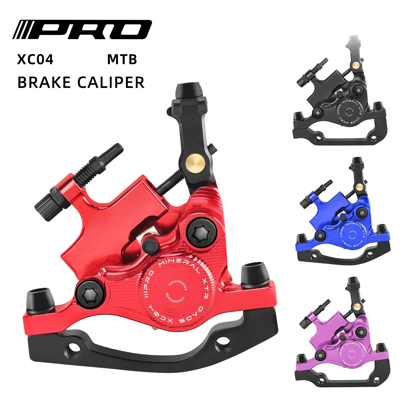 IIIPRO XC04 étrier de frein à disque de VTT à double Piston IS/PM hydraulique vtt ligne de vélo tirant le frein à disque