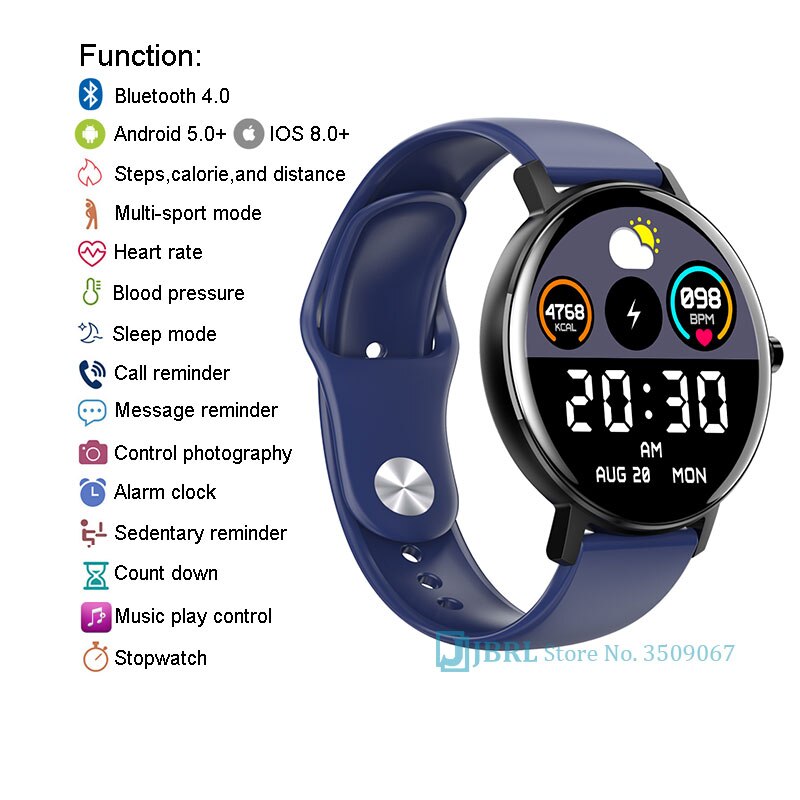 Kinderen Horloge Bluetooth Waterdichte Kids Digitale Horloges Voor Meisjes Jongens Horloge Student Kind Klok Uur Full Touch