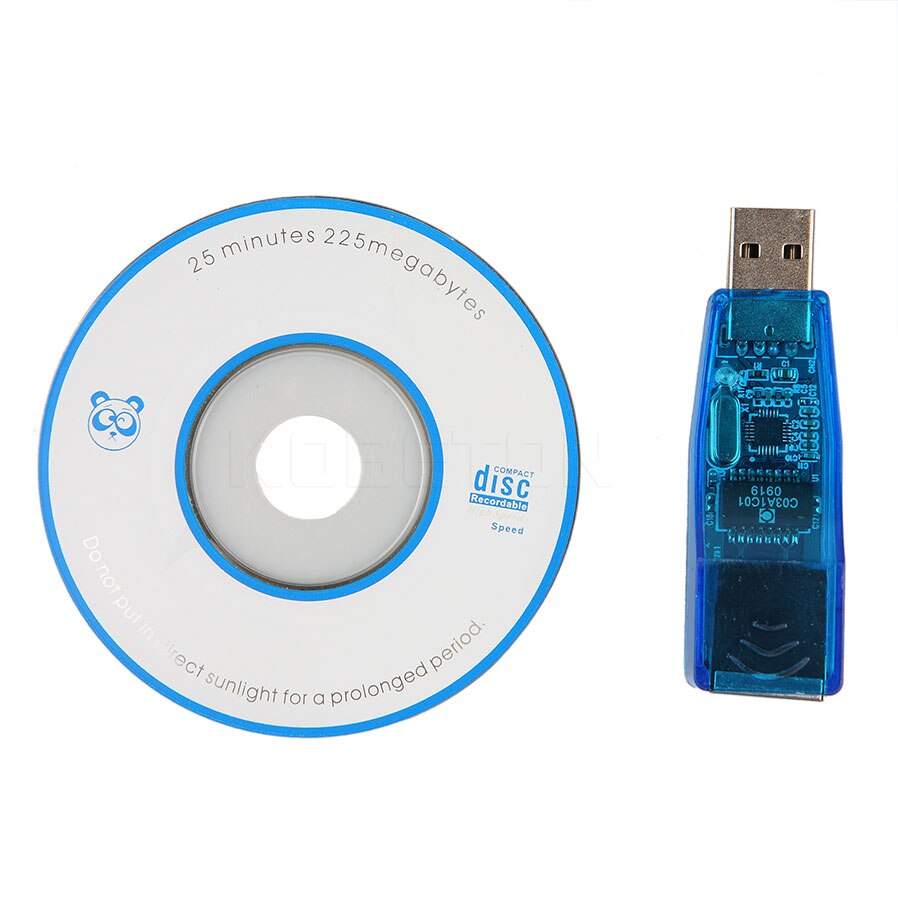 kebidumei USB 2.0 To LAN RJ45 Ethernet 10/100Mbps Network Card Adapter For Win7 Win8 Android Tablet PC Blue