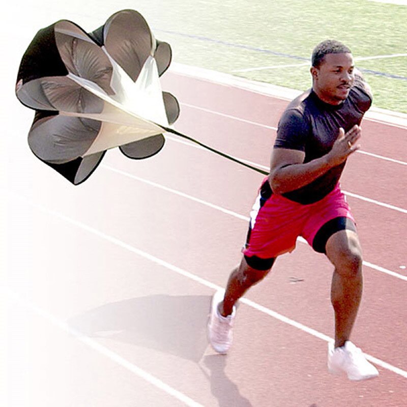 Portable1PCS Resistance Exercise Speed Training Parachute Running Chute Soccer Power Training Aids Resistance Training Umbrella
