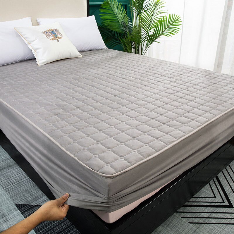 Wasserdichte Bett Matratzen Abdeckung Waschbar Bett Abdeckung Mehrfarbig Verdickt Wasserdichte Matratze Schutz Flache Matratze Abdeckung: C / 180x200cm