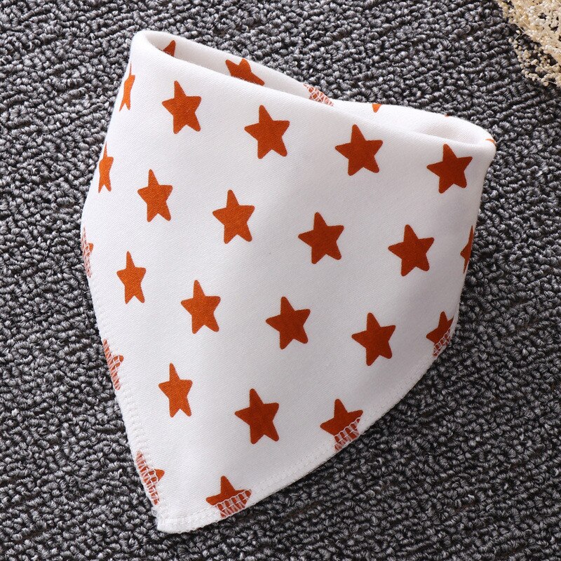 Baby Slabbetjes Driehoek Handdoek Voeden Baby Zacht Burp Doeken Peuter Kiel Animal Print Baby Bandana Bib Baby Accessoires: 2