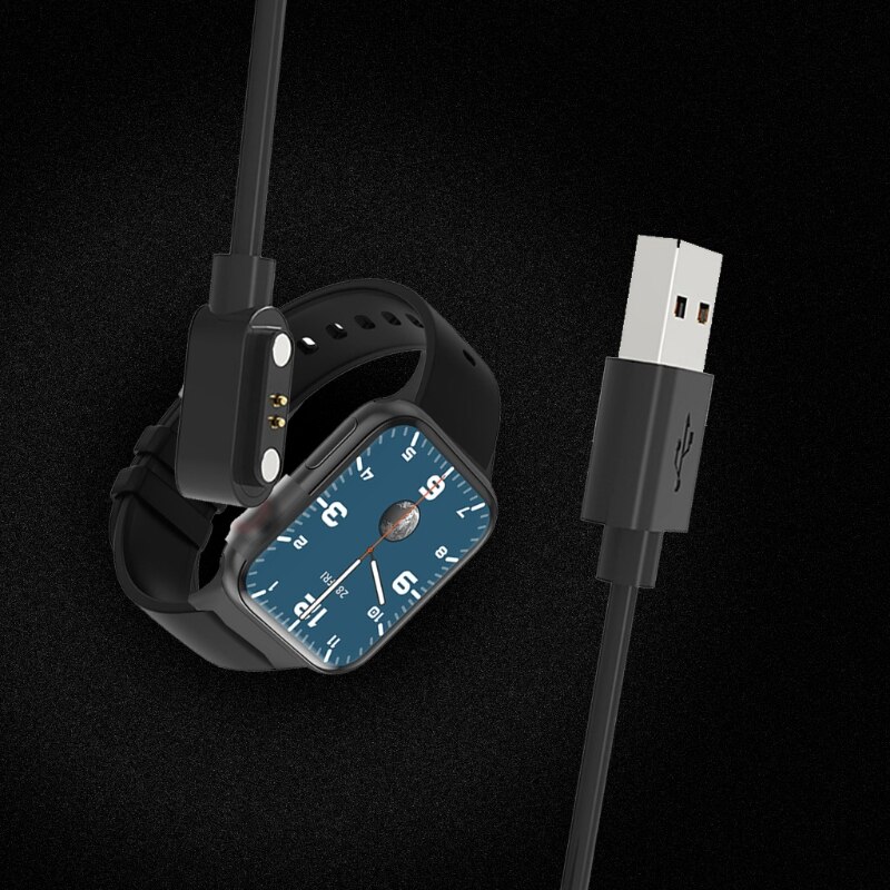 Smartwatch Dock Charger Adapter Usb Snel Opladen Kabel Koord Draad Voor HW12 HW16 Horloge Smart Horloge Accessoires