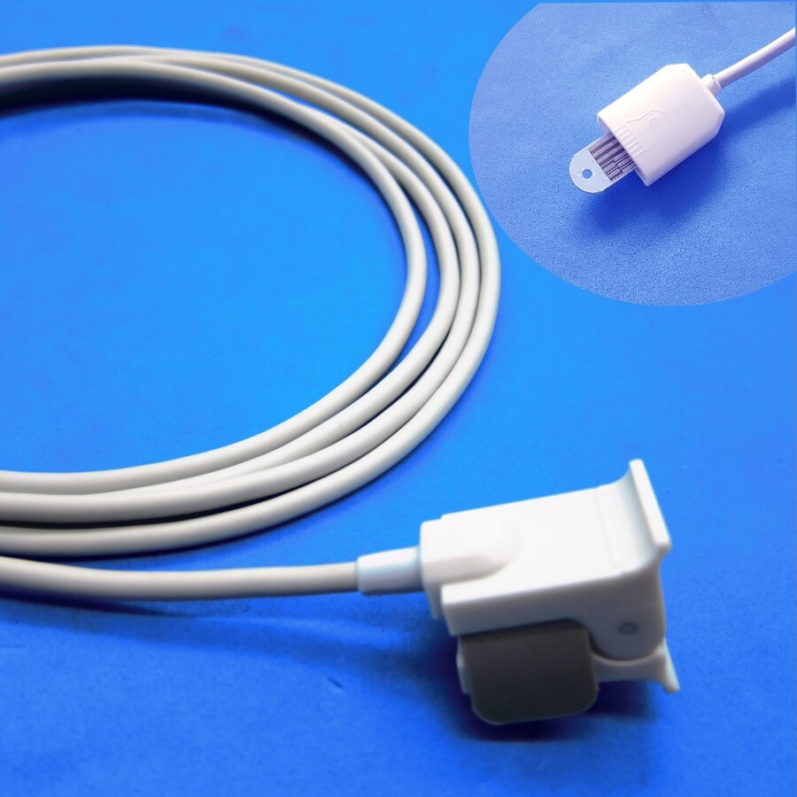 short cable AWT adult finger clip spo2 sensor ECG Cable for masimo LNOP with special chip: child Finger clip