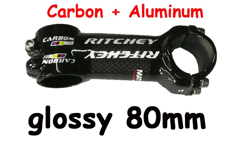Carbon cykel frempind letvægts aluminium carbon fiber stigerør stang frempind landevej cykel frempind mtb styr frempinde 28.6-31.8mm freeshiping